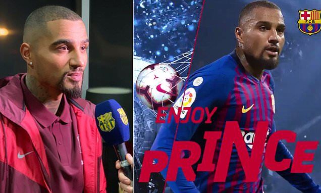 Boateng cập bến Nou Camp