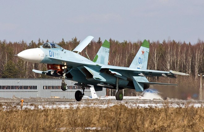 Máy bay chiến đấu Su-27 của Nga. (Nguồn: The National Interest)
