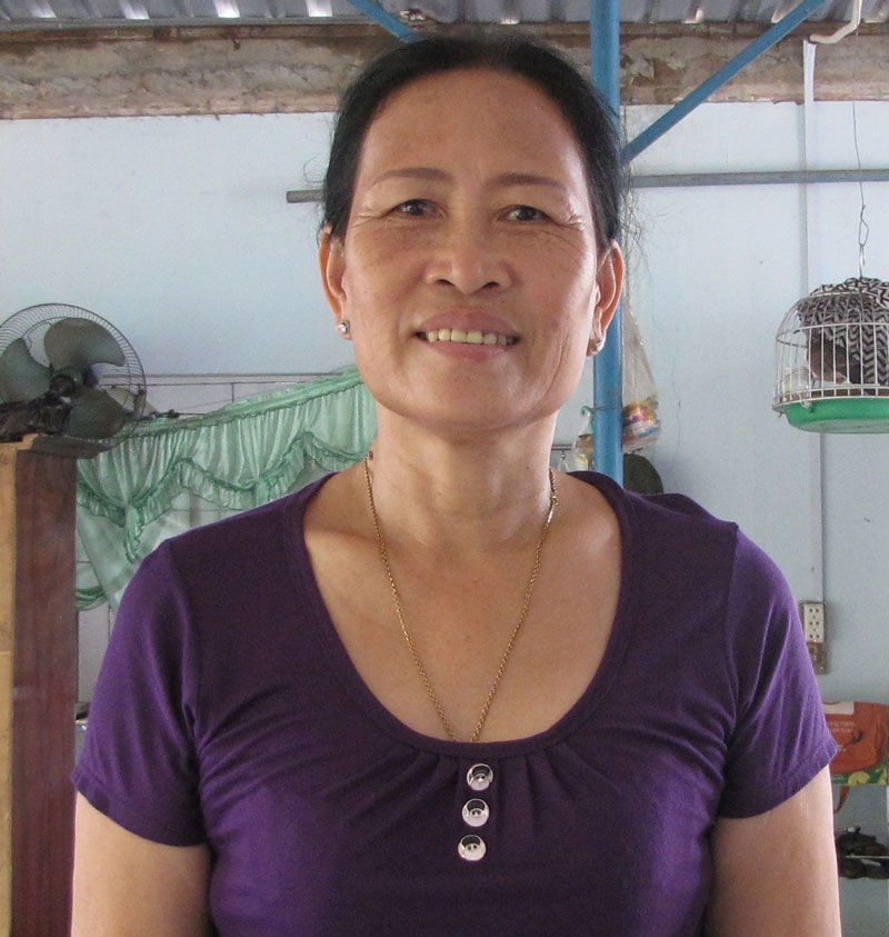 San sẻ khó khăn cùng công nhân Bà Lương Thị Ngoai - chủ nhà trọ Thiên Lý, được nhiều công nhân, lao động xem như “mẹ đỡ đầu”