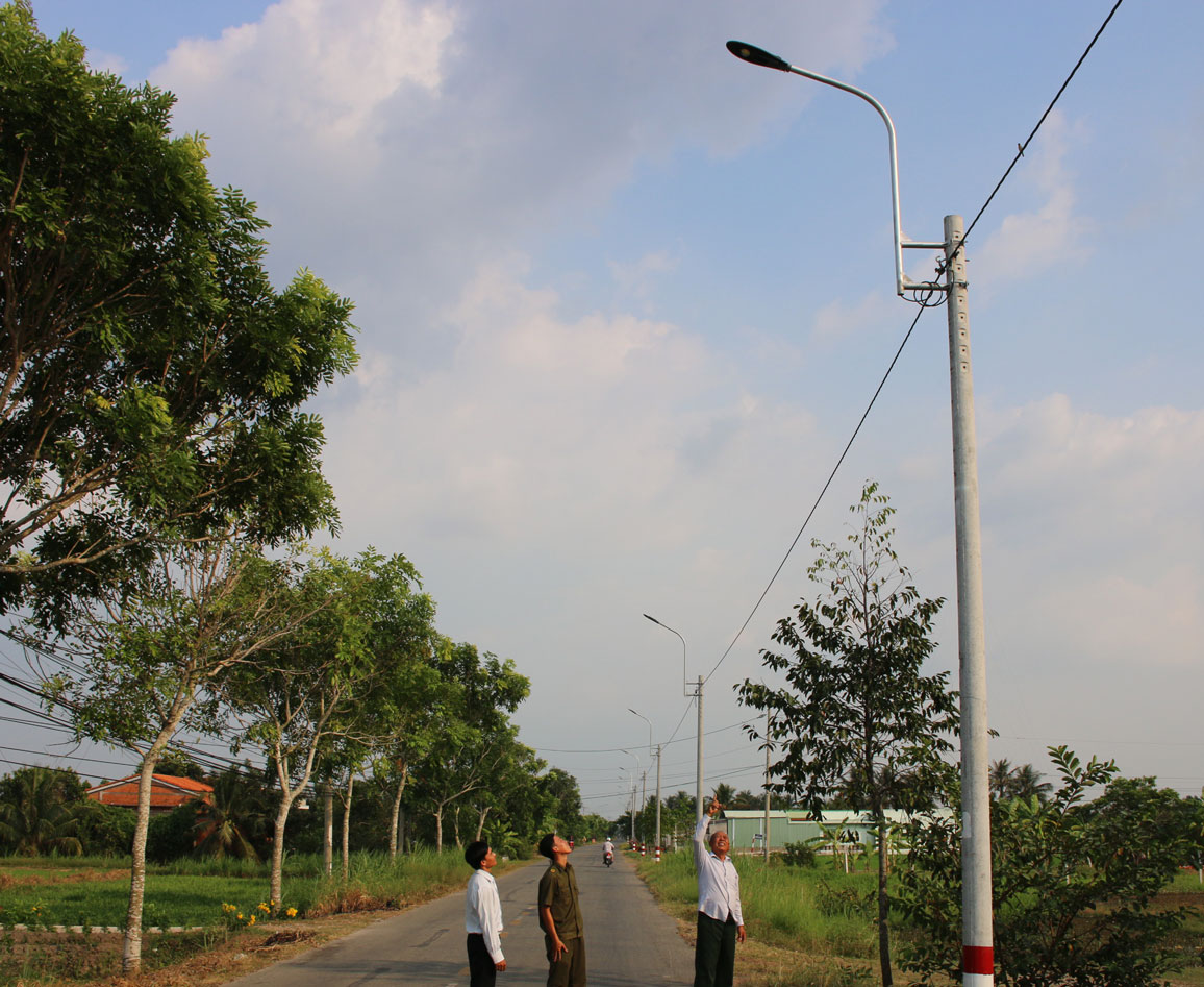 Mô hình ánh sáng phòng chống tội phạm được người dân tích cực hưởng ứng