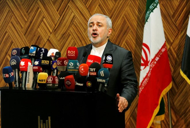 Iran: Mọi thỏa thuận với chính quyền Mỹ đều chỉ phí giấy mực Ngoại trưởng Iran Mohammad Javad Zarif. (Nguồn: Reuters)