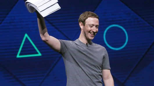 CEO Facebook Mark Zuckerberg. Ảnh: AFP/GETTY IMAGES