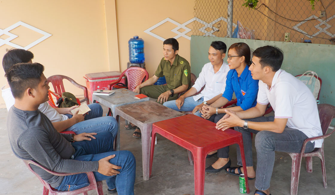 Câu lạc bộ Hiến máu nhân đạo của Đoàn xã Thanh Phú, huyện Bến Lức được thành lập và duy trì hoạt động gần 2 năm nay