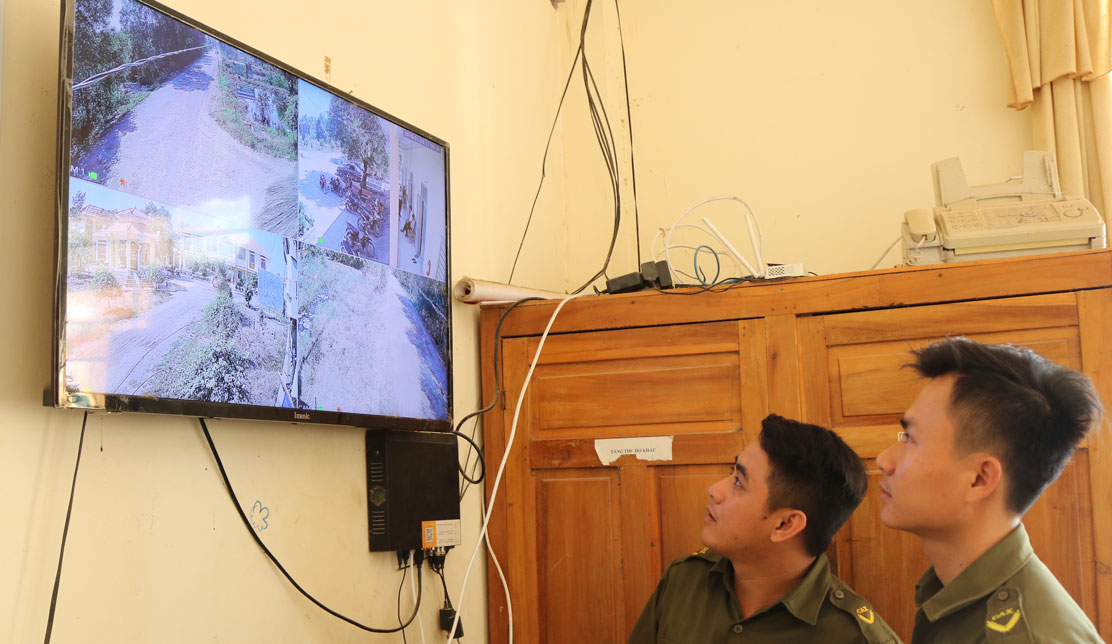 Niềm vui từ các tuyến đường an ninh Mô hình Camera giám sát an ninh, trật tự góp phần phòng, chống tội phảm, bảo đảm trật tự, an toàn giao thông trên địa bàn