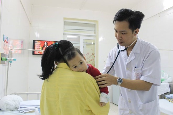 Nearly 90 percent of measles cases related to lack of vaccination Illustrative image (Photo: VNA)