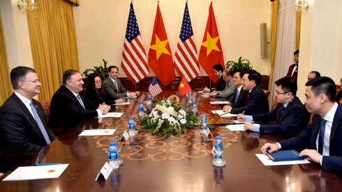 Tại cuộc hội đàm, Phó Thủ tướng, Bộ trưởng Bộ Ngoại giao Phạm Bình Minh đánh giá cao việc Hoa Kỳ và Triều Tiên lựa chọn Việt Nam là địa điểm cho Cuộc gặp Thượng đỉnh lần thứ hai.