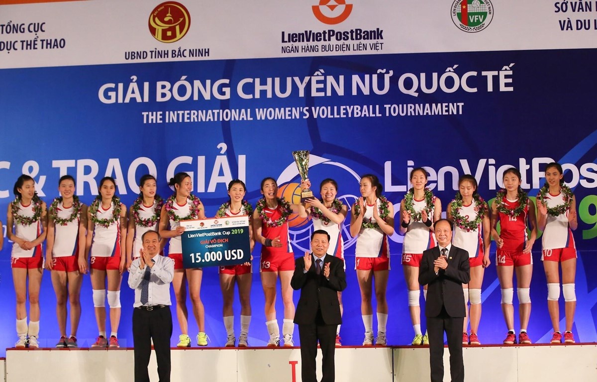 Tuyển nữ Triều Tiên vô địch Giải Bóng chuyền nữ LienVietPostBank