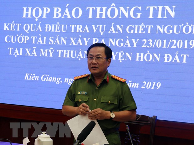 Kiên Giang bắt giữ đối tượng gây ra vụ trọng án tại huyện Hòn Đất