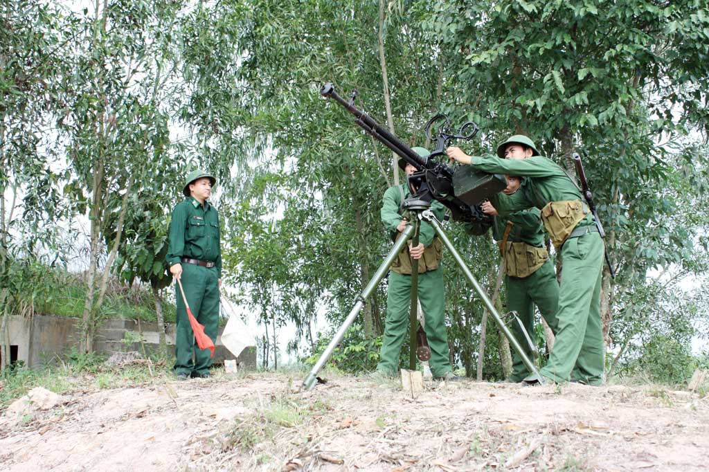 Đồn Biên phòng Long Khốt thường xuyên luyện tập, sẵn sàng chiến đấu  