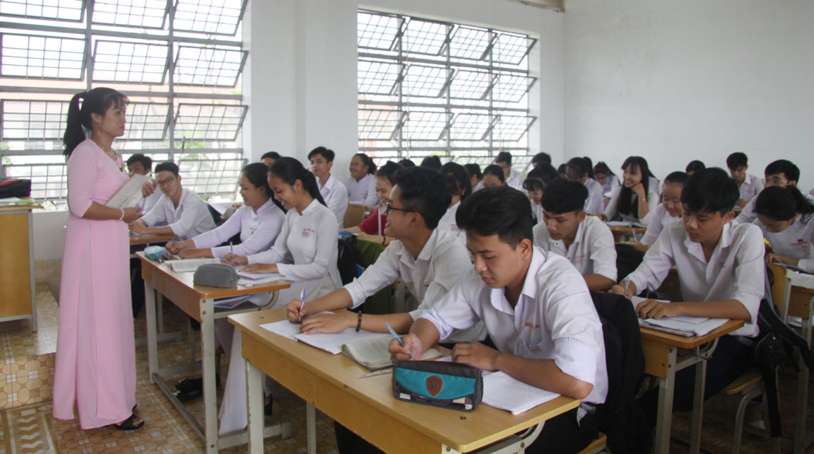 Mục tiêu cuối cùng của các trường là giúp học sinh đạt kết quả cao trong kỳ thi THPT quốc gia sắp tới