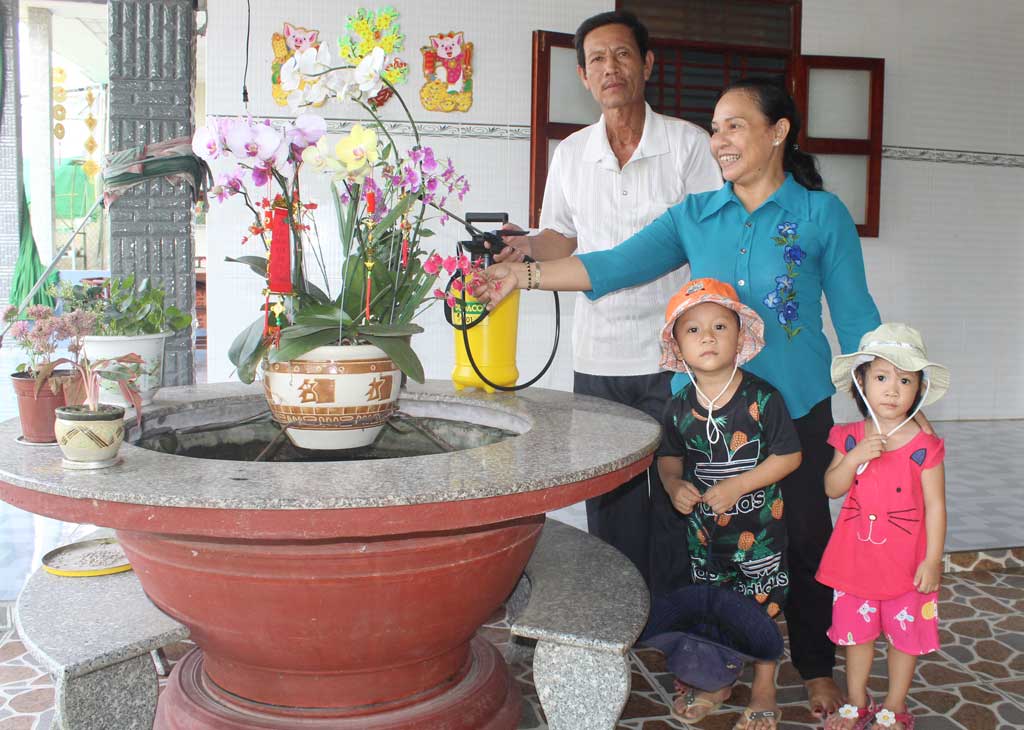 Bà Lê Thị Út là người phụ nữ giỏi việc nước, đảm việc nhà