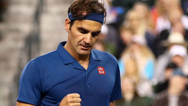  Federer sẽ chạm trán Nadal ở bán kết Indian Wells 2019