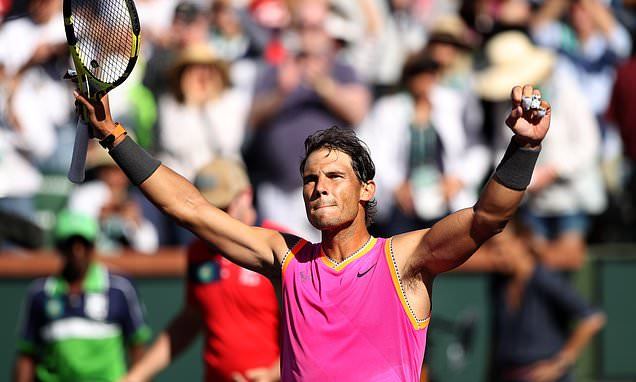 Nadal chật vật giành vé bán kết Indian Wells