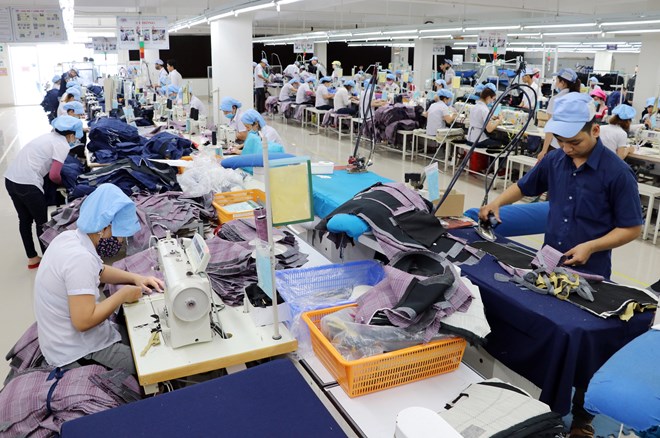 Textile-garment and footwear industries are a magnet for investment from the RoK in the southern region (Photo: VNA)