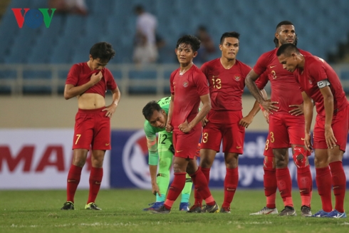 U23 Indonesia thua tan tác 0-4 trước U23 Thái Lan. (Ảnh: Minh Hoàng)