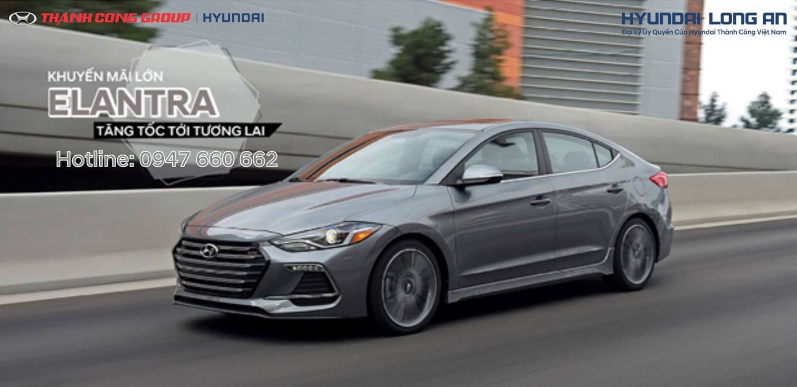 Trong tháng 3/2019, Hyundai Long An thực hiện chương trình khuyến mãi với mẫu xe Hyundai Elantra 2019 với giá trị lên tới 100 triệu đồng