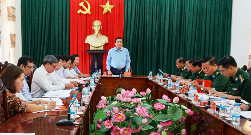 Đảng ủy Bộ đội Biên phòng tỉnh cần làm tốt hơn nữa việc thực hiện NQ Trung ương 4 (khóa XII)