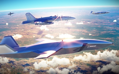 Tiềm năng phát triển vũ khí thông minh và robot của Trung Quốc Tiêm kích không người lái Loyal Wingman của Boeing Australia. Ảnh: ainonline.com