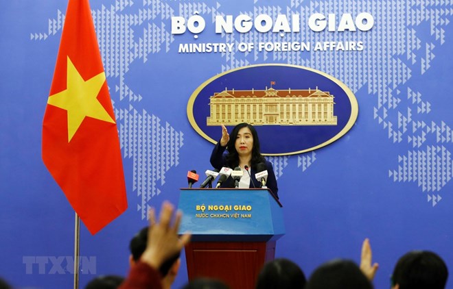 China’s recent activities in Hoang Sa violate Vietnam’s sovereignty: spokeswoman Foreign Ministry Spokeswoman Le Thi Thu Hang (Photo: VNA)