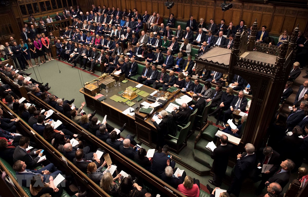 Vấn đề Brexit: Không đề xuất sửa đổi nào được thảo luận ngày 29/3 Toàn cảnh phiên họp của Hạ viện Anh ở London. (Nguồn: THX/TTXVN