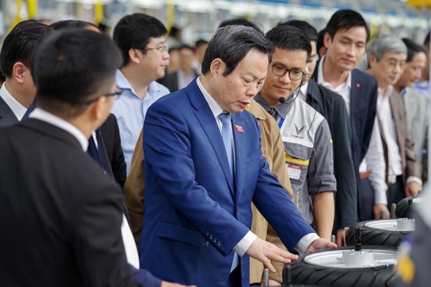 VinFast phải là hạt nhân thúc đẩy công nghiệp Việt Nam phát triển' (Ảnh: PV/Vietnam+)