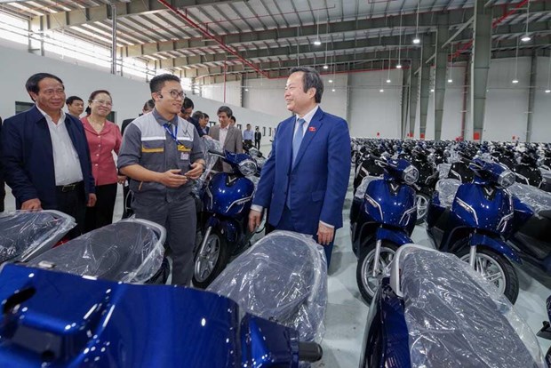 VinFast phải là hạt nhân thúc đẩy công nghiệp Việt Nam phát triển' (Ảnh: PV/Vietnam+)