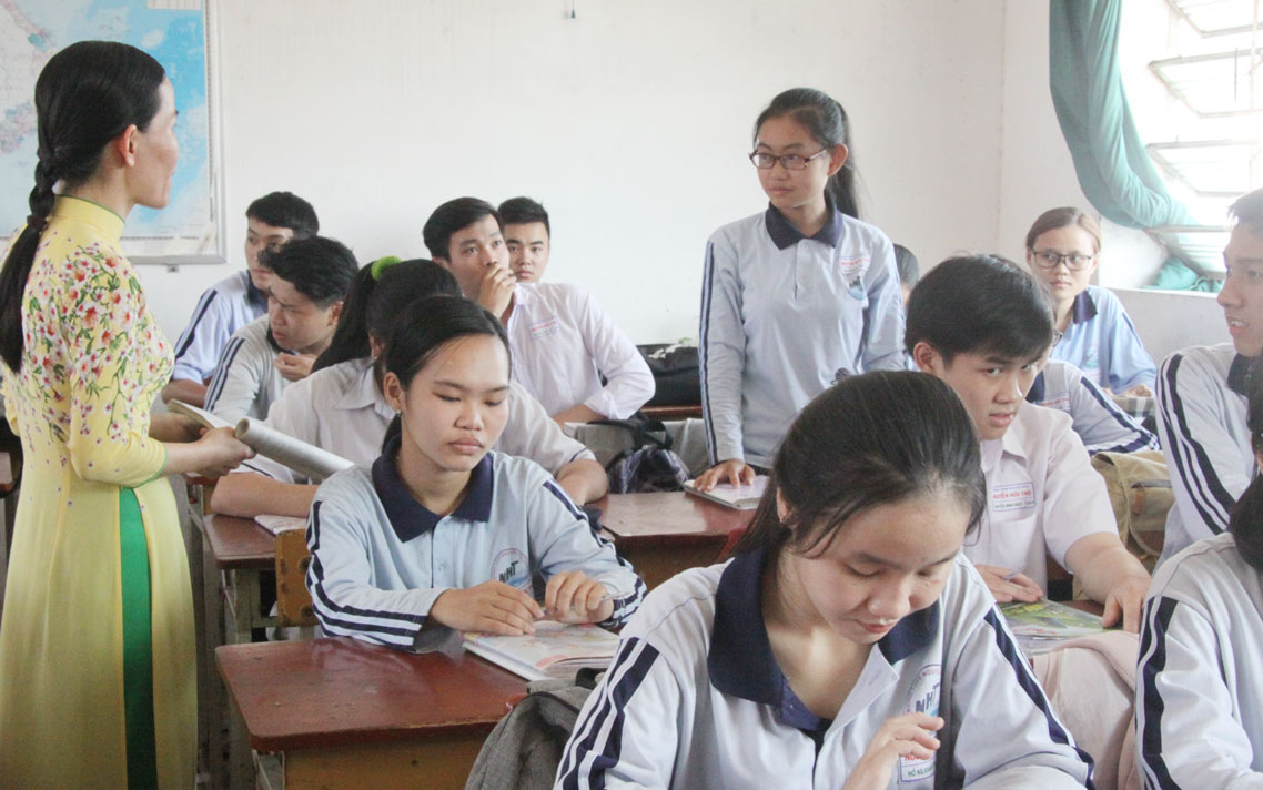 Những điểm mới trong kỳ thi THPT Quốc gia năm 2019 Giáo viên lồng ghép định hướng nghề nghiệp cho học sinh trong các tiết dạy