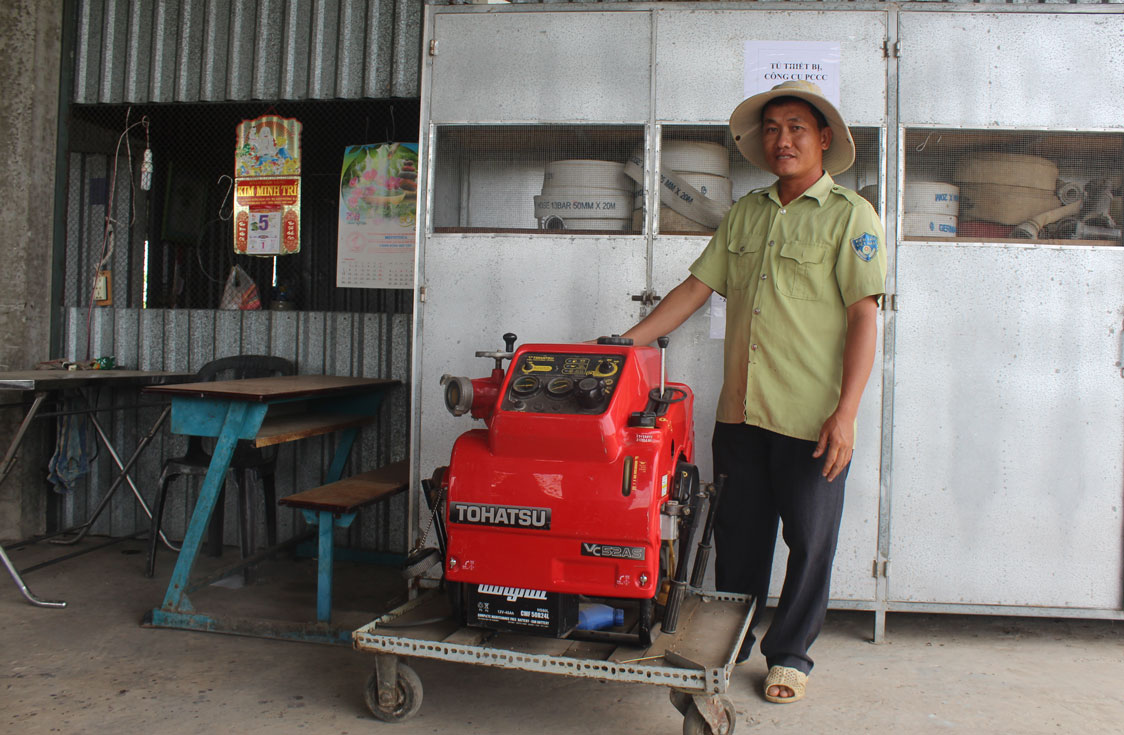 Công ty Cổ phần Nghiên cứu bảo tồn và Phát triển dược liệu Đồng Tháp Mười chủ động phòng, chống cháy rừng