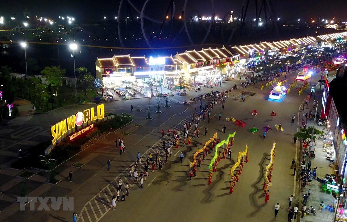 Lễ hội Carnaval Hạ Long năm 2018. (Ảnh: Thành Đạt/TTXVN)
