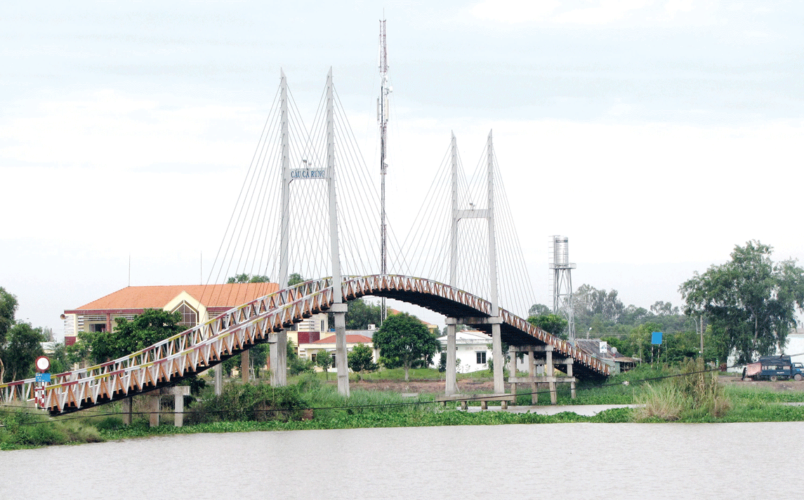 Người anh hùng diệt tàu chiến của Mỹ trên sông Vàm Cỏ Tây Sông Vàm Cỏ Tây, xã Tuyên Bình Tây - nơi từng diễn ra các trận phục kích của Đại đội Đặc công tỉnh Kiến Tường
