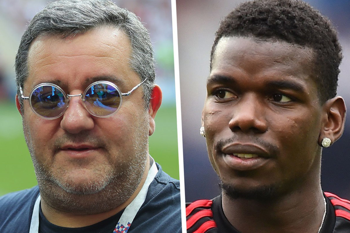 Pogba là con rối để Mino Raiola kiếm tiền