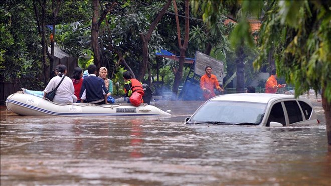At least 10 dead in Indonesia flooding Illustrative image (Source: Internet)