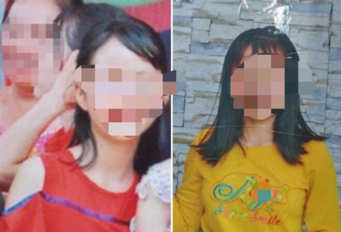 Hai nữ sinh Hoàng Ngọc Phụng và Triệu Thị Kim Liên đã được đưa về nhà an toàn. 