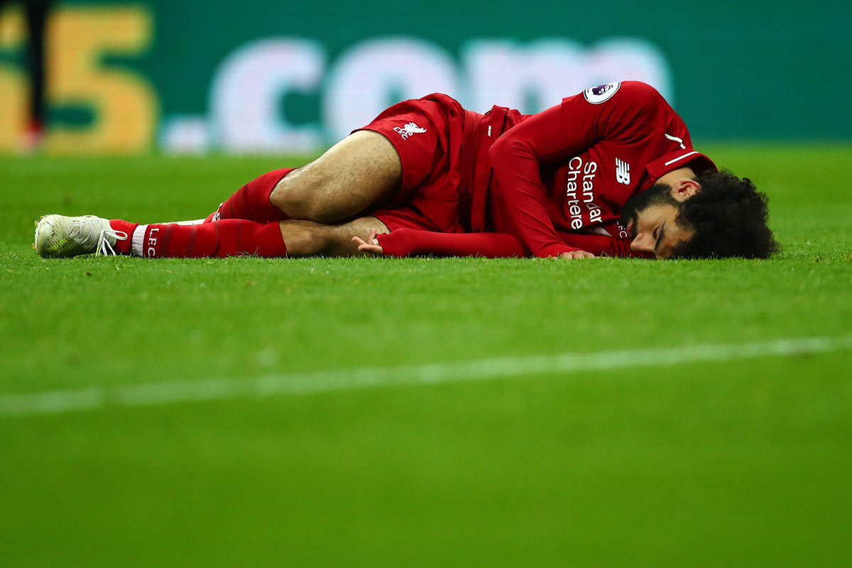 Phía sau chiến thắng là nỗi lo chấn thương của Salah