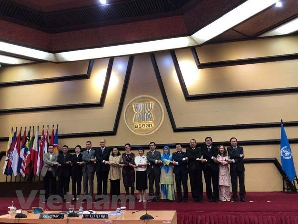 Các đại biểu dự họp. (Nguồn: Phái đoàn Đại diện Thường trực Việt Nam tại ASEAN)