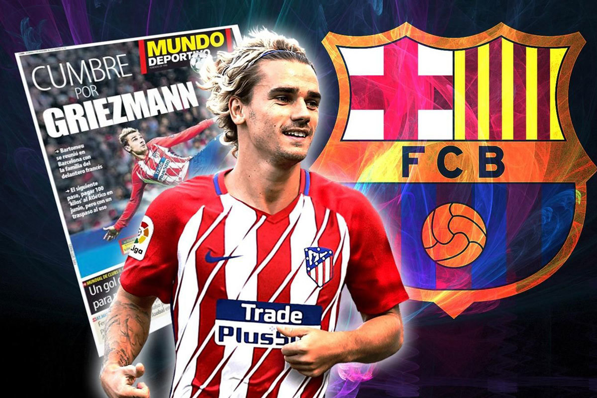 Barca muốn mua hợp đồng của Griezmann