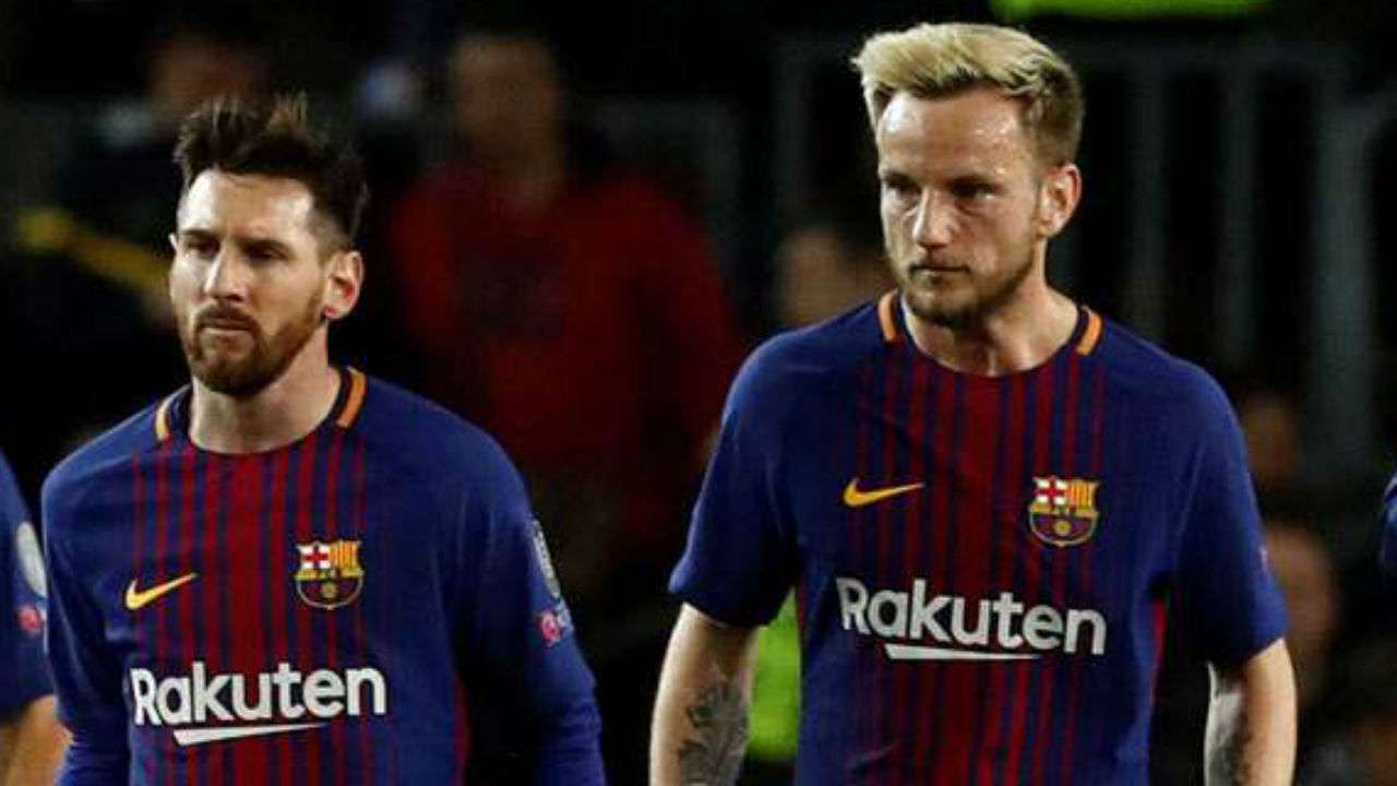 Quan hệ giữa Messi và Rakitic sứt mẻ