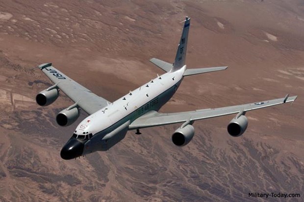 Máy bay trinh sát RC-135. (Nguồn: military-today)