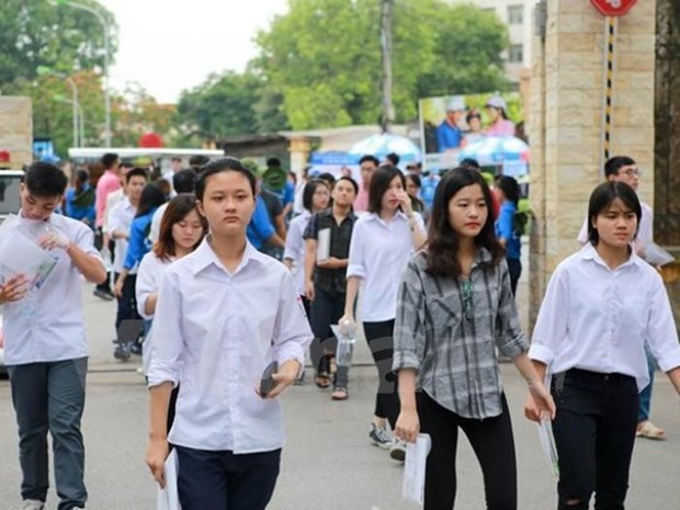 Kỳ thi Trung học phổ thông quốc gia năm 2019 sẽ diễn ra từ ngày 24 đến 27/6. (Ảnh minh họa: Minh Sơn/Vietnam+)