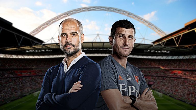 Guardiola sẽ đấu trí với Garcia ở Wembley