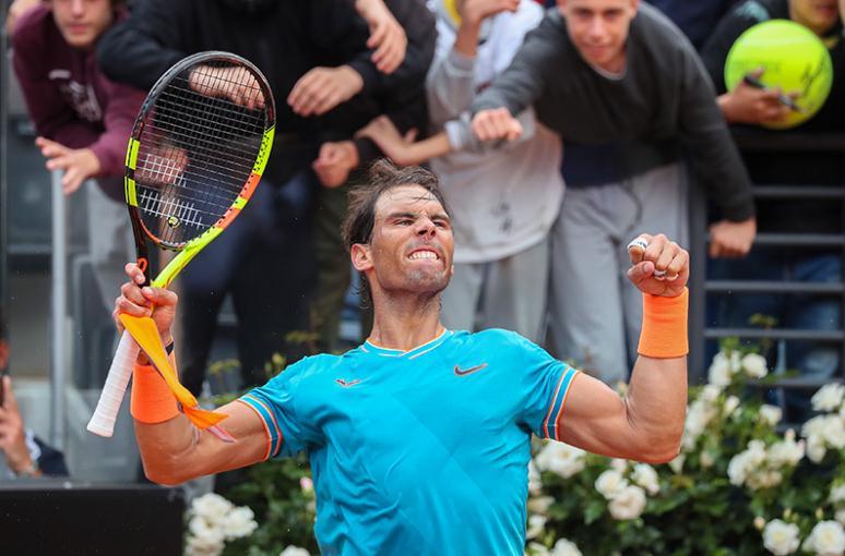 Niềm vui của Nadal với chức vô địch Rome Masters lần thứ 8 trong sự nghiệp