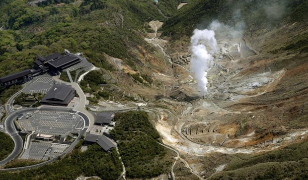 Khu vực núi lửa Hakone. (Nguồn: japantimes.co.jp)