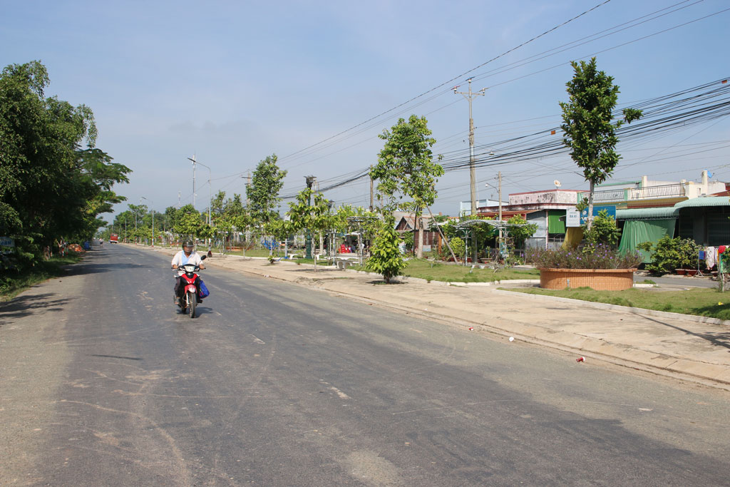 Vĩnh Trị phấn đấu hoàn thành 2 mục tiêu Một góc Cụm dân cư xã Vĩnh Trị