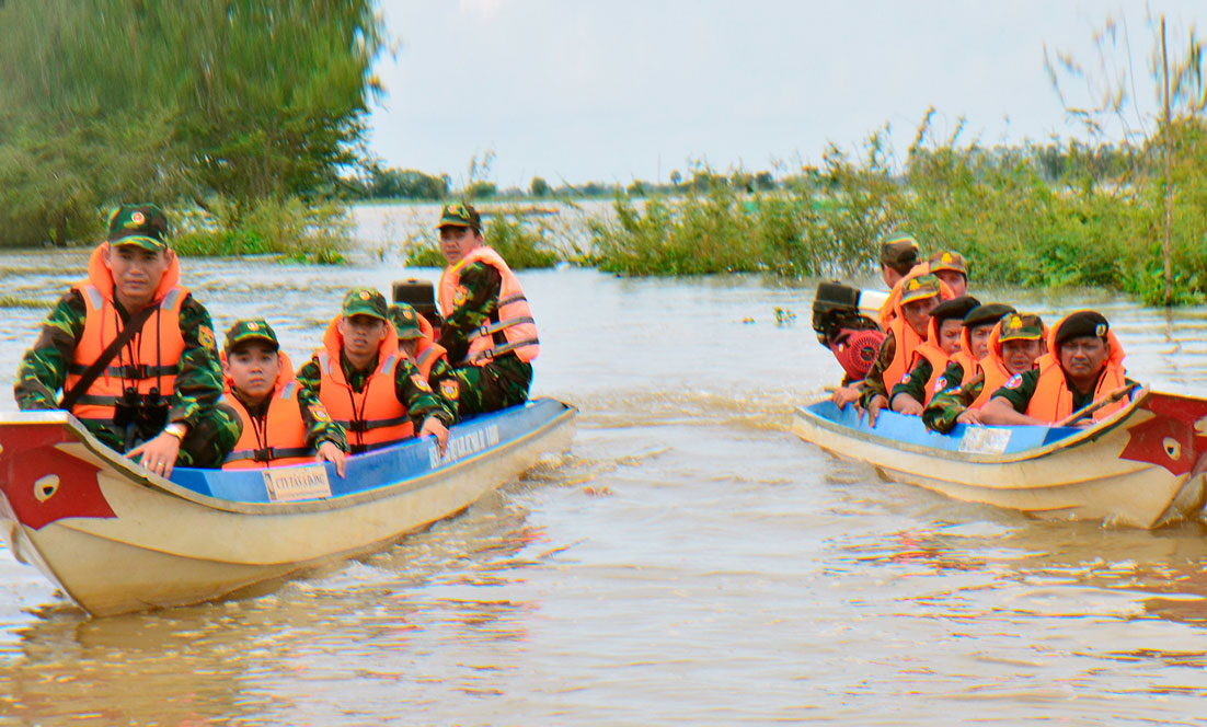 Tuần tra song phương của lực lượng biên phòng