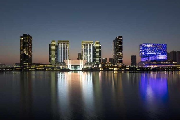 Một góc đảo Al Maryah ở Abu Dhabi, UAE. (Nguồn: Reuters)
