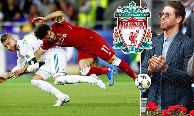 Sergio Ramos quyết rời Real Madrid để đến với Liverpool