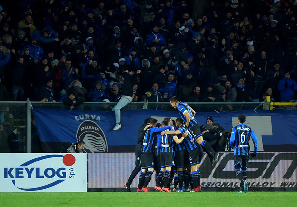 Atalanta lần đầu giành vé dự Champions League