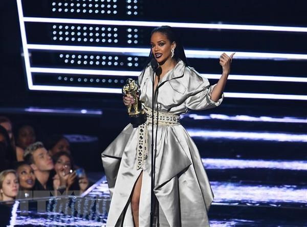 Nữ ca sỹ Rihanna. (Nguồn: AFP/TTXVN)