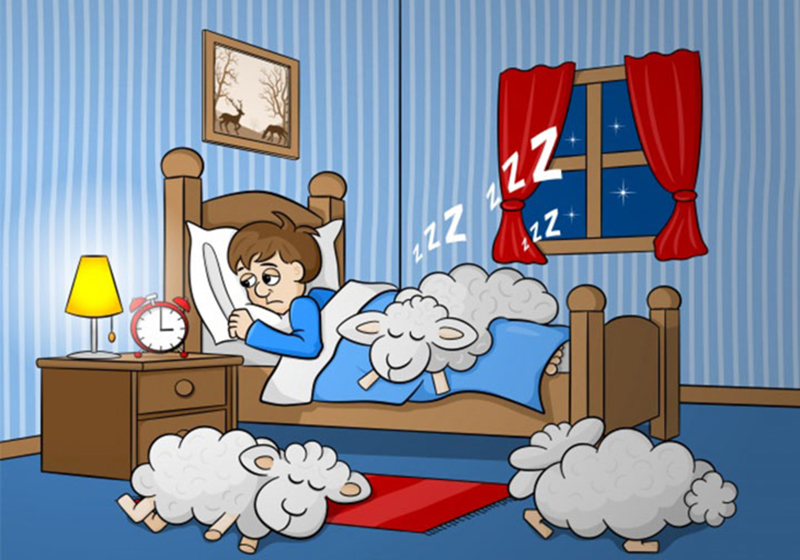 Khó ngủ: Khi thận của bạn hoạt động không tốt, không giúp cơ thể thải độc khiến chất độc tích tụ và làm bạn khó ngủ.