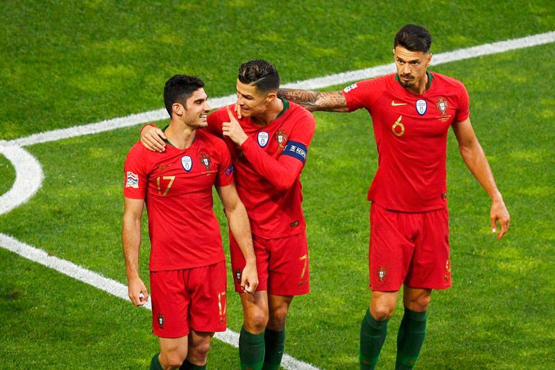 Guedes ghi bàn duy nhất giúp Bồ Đào Nha đánh bại Hà Lan